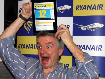 Michael O'leary, president de Ryanair, aquest dimarts a Barcelona ACN