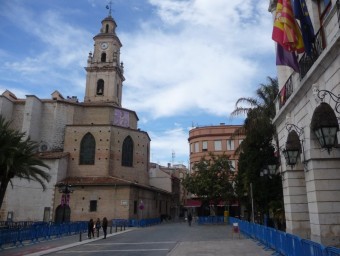 Plaça major de Gandia EL PUNT AVUI