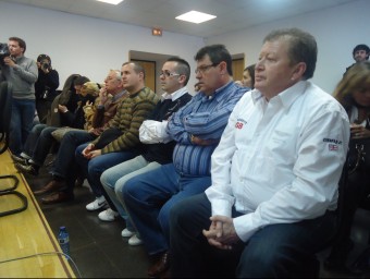Moreno, a la dreta, ja va ser jutjat a l'Audiència de Girona el febrer de 2012. Aleshores, s'enfrontava a 12 anys de presó i, finalment, el tribunal li va imposar una pena de 3 anys. G. P