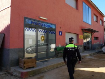 Les dependències de la policia d'Arbúcies, que estan ben bé al costat del cos de bombers. N. FORNS