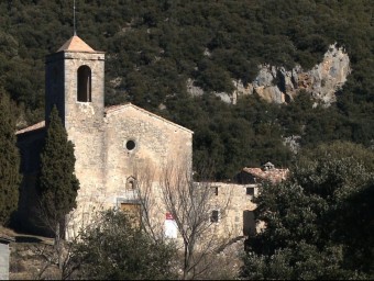 L'església de Sant Martí de Talaixà.  CEO
