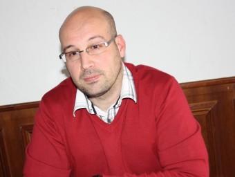 El regidor del BLOC-Coalició Compromís a l'Ajuntament de Dénia, Josep Crespo. C. MARTÍNEZ