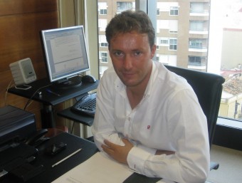 Andrés Campos és el síndic portaveu dels socialistes a l'Ajuntament. EL PUNT AVUI