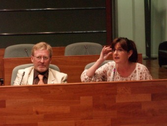 Vicent Beguer i Maria Herrada representen Compromís a l'Ajuntament. ESCORCOLL