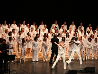 Una imatge del concert de divendres, a l'Auditori de Girona. J. SABATER