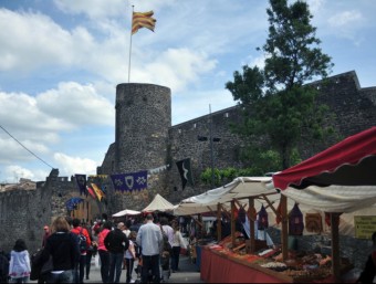 La fira medieval ocuparà el centre de la vila a l'entorn del castell. R.G