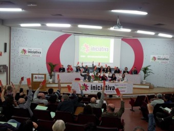 Congrés d'Iniciativa del Poble Valencià on s'han aprovat les normes de Compromís. EL PUNT AVUI