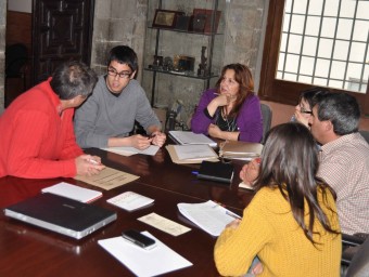 Reunió de la Junta de Govern de l'ajuntament de Morella. EL PUNT-AVUI