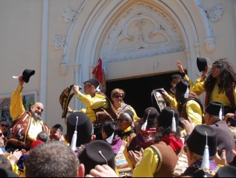 Proclamació dels capitans dels Pirates 2013 a l'ermita del St. Crist. B. SILVESTRE