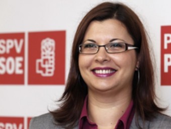 Patrícia Puerta és la responsable de política laboral del PSPV-PSOE del grup municipal. EL PUNT-AVUI