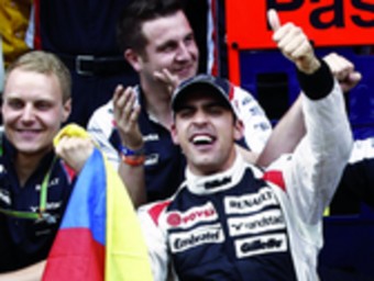 Maldonado, diumenge al Circuit de Catalunya EFE