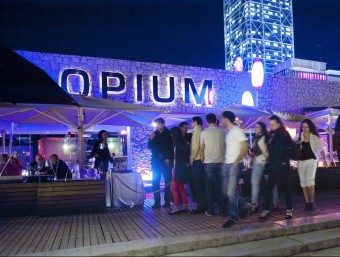 La discoteca Opium, del grup Costa Este, de Barcelona és una de les poques que està esquivant la crisi