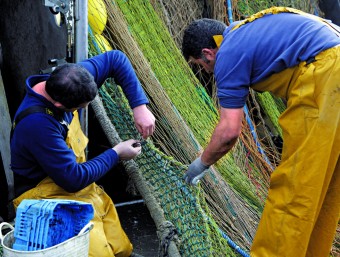 El sector pesquer català es mira amb preocupació els canvis que planteja la nova política pesquera comunitària.  LLUÍS SERRAT/ARXIU