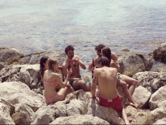 Una imatge del nou anunci d'Estrella Damm, rodat a la Serra de Tramuntana de Mallorca ESTRELLA DAMM