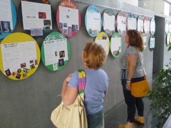 Sala d'exposicions de l'Institut Veles e Vents de Torrent de l'Horta. ESCORCOLL