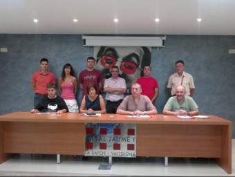 La Plataforma Carles Pinazo ha presentat la manifestació del dia 13 de juliol. EL PUNT AVUI