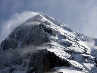 Una imatge del cim de l'Eiger, als Alps suïssos EFE