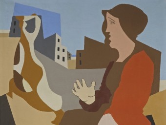 ‘Dona i ocell' (1932), una de les obres que Léopold Survage va pintar a Cotlliure MAMC