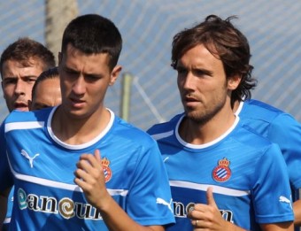 Verdú en un entrenament d'aquesta pretemporada. FERRAN CASALS