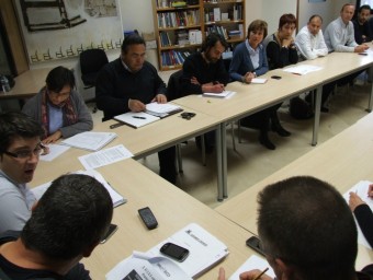 Reunió del Consell Econòmic i Social d'Ontinyent. EL PUNT-AVUI
