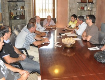 Reunió del Consell Agrari Municipal de Morella. CEDIDA
