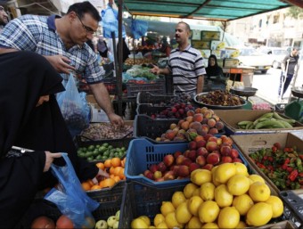 Mercat de productes bàsics a Bagdad  REUTERS