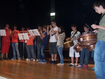 Formació musical dimanada de l'Escola de Música. CEDIDA