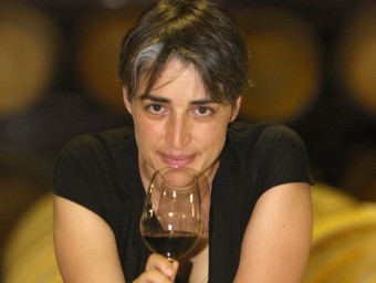 Anna Espelt al celler de Vilajuïga LLUÍS SERRAT