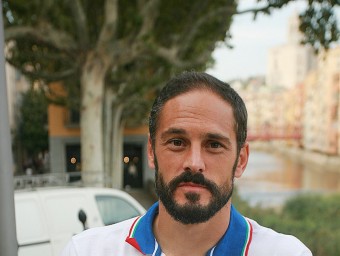 Dani Mallo, porter del Girona. MANEL LLADÓ