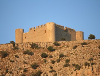 El Castell , des de la pujada del Guillem de Montgrí. JOAN PUNTÍ