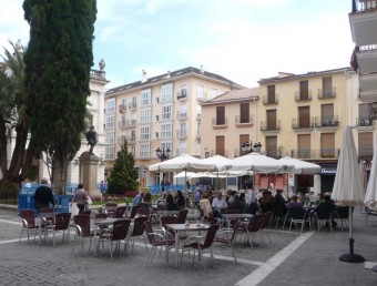 Un racó urbà de la ciutat ducal. ESCORCOLL