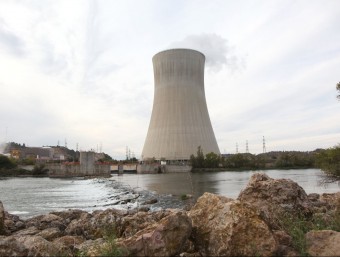 Vista del complex nuclear d'Ascó JUDIT FERNÁNDEZ / ARXIU