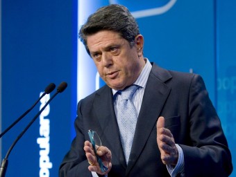 Federico Trillo en un acte de partit de l'any 2011. EL PUNT AVUI