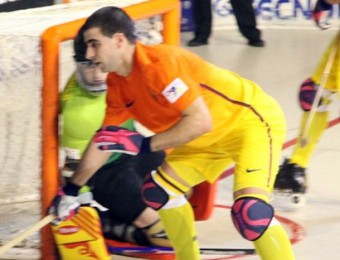 Marc Gual va fer l'únic gol de l'enfrontament J.F