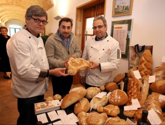 La presentació del pa va anar a càrrec de Robert Figueras o Jordi Roca. LLUÍS SERRAT