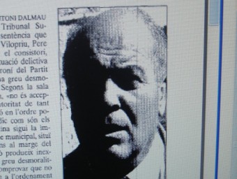 Cos tenia 76 anys. A l'Ajuntament, era el líder en solitari a l'oposició, sota les sigles de CíU. EL PUNT AVUI