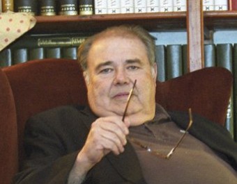 Pere Ignasi Fages a la seva casa d'Ordis, l'any 2002. LLUÍS SERRAT