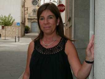 Olga Guillem, de CiU, és l'alcaldessa de Vilobí d'Onyar. JOAN SABATER