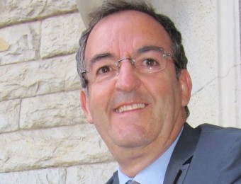 Miquel Calm, alcalde de la Vall d'en Bas, i proper home de pes a la Diputació EDUARD BATLLE