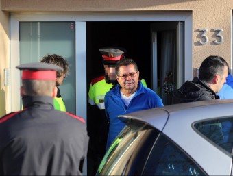 Un dels detinguts a Sarrià de Ter, relacionats en assalts violents JOAN CASTRO / ICONNA