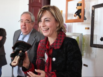 L'alcaldessa d'Alacant, Sonia Castedo. EL PUNT AVUI