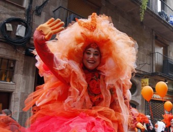 Una imatge del carnaval de Barcelona ORIOL DURAN