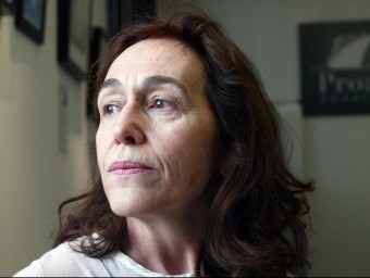 Rosa Font, retratada el març de 2011 quan va guanyar el premi Carles Riba de poesia QUIM PUIG