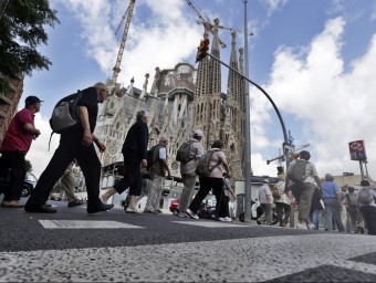Els mapes d'Apple ho posaven difícil per als turistes que busquen visitar la Sagrada Família.  ARXIU