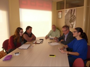 Reunió de les dues formacions política i sindical. CEDIDA