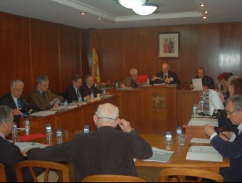 Sessió del Consell Valencià de Cultura a la Sala de Plens de l'Ajuntament. B. SILVESTRE