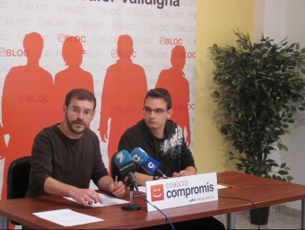 Jordi Puig a l'esquerra de la imatge. EL PUNT AVUI