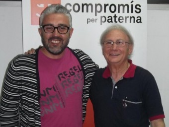 Juanma Ramón i Emili Mira són els dos regidors de Compromís. EL PUNT AVUI