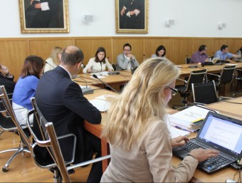 La Universitat d'Alacant ha celebrat consell de govern este dimecres. D.BETORET