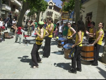 Imatge d'arxiu del festival Re-percussió de Canet de Mar. QUIM PUIG